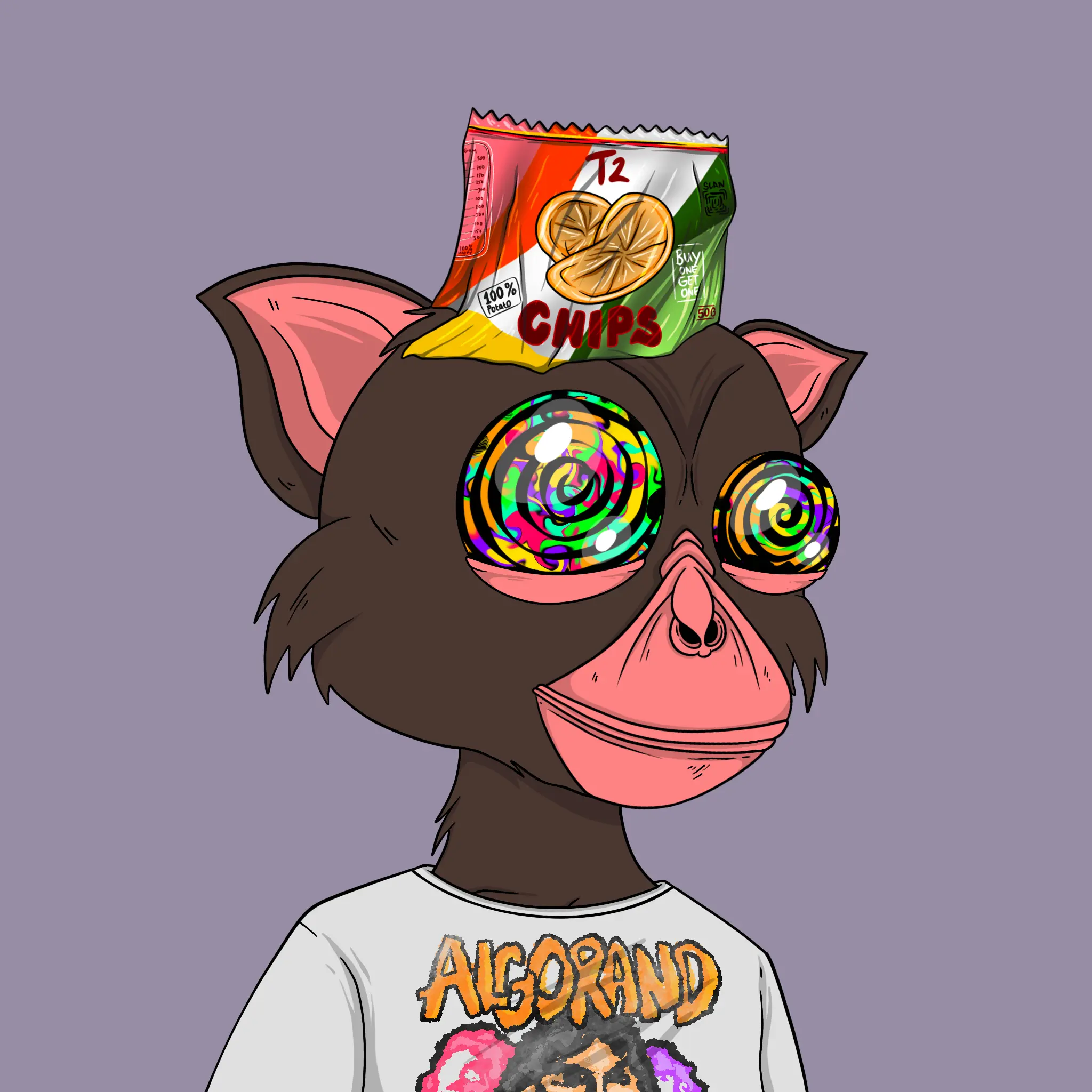Trendy Tarsier #1932 NFT on Algorand