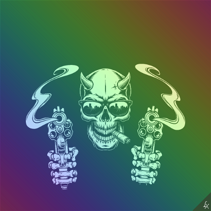 Linx Devil Skull #001