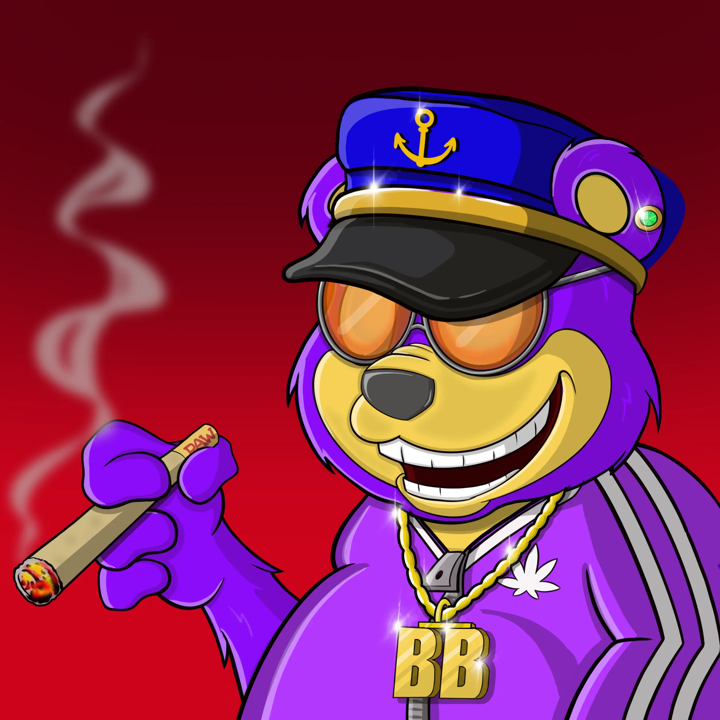 Burnin Bears #927 NFT on Algorand