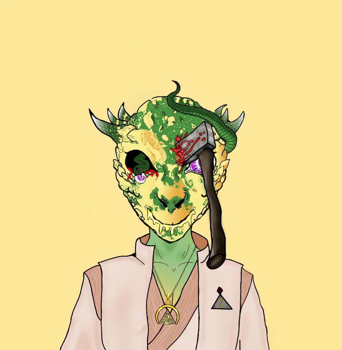 The Draconian Council  #900 NFT on Algorand