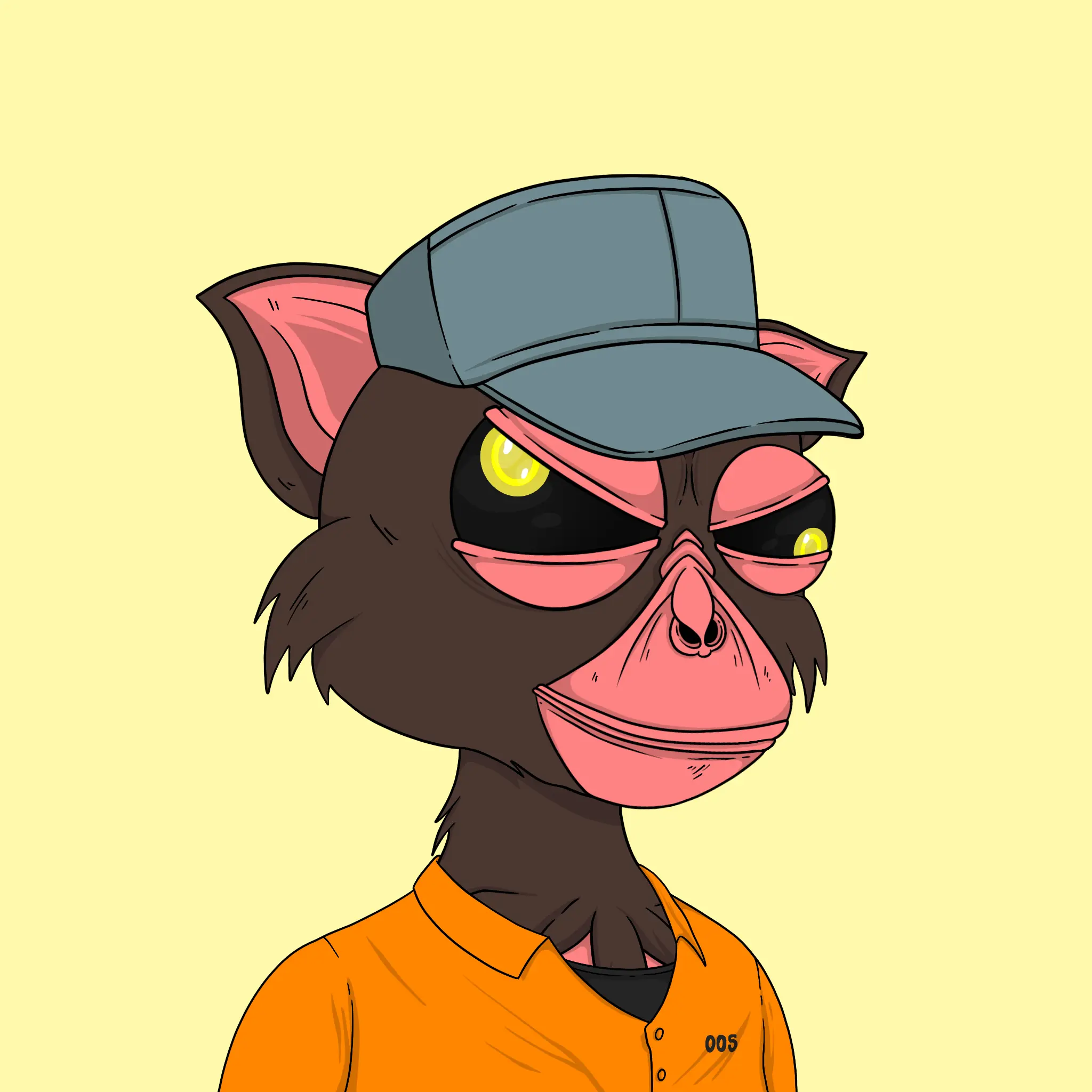 Trendy Tarsier #142 NFT on Algorand