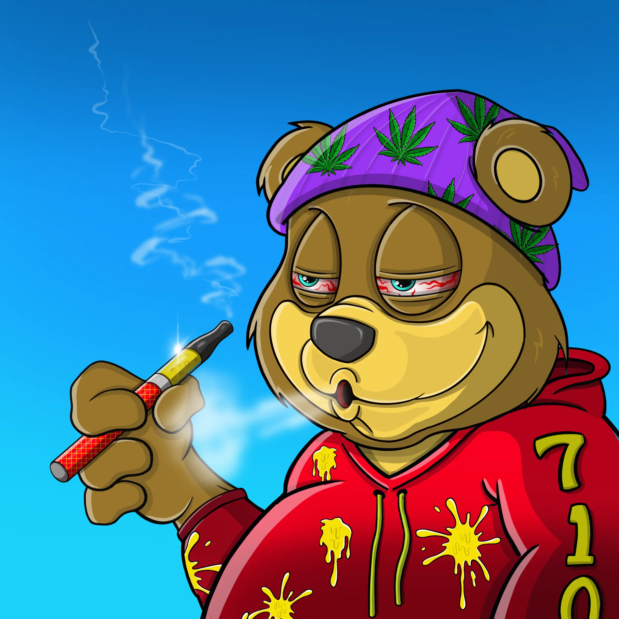 Burnin Bears #1899 NFT on Algorand