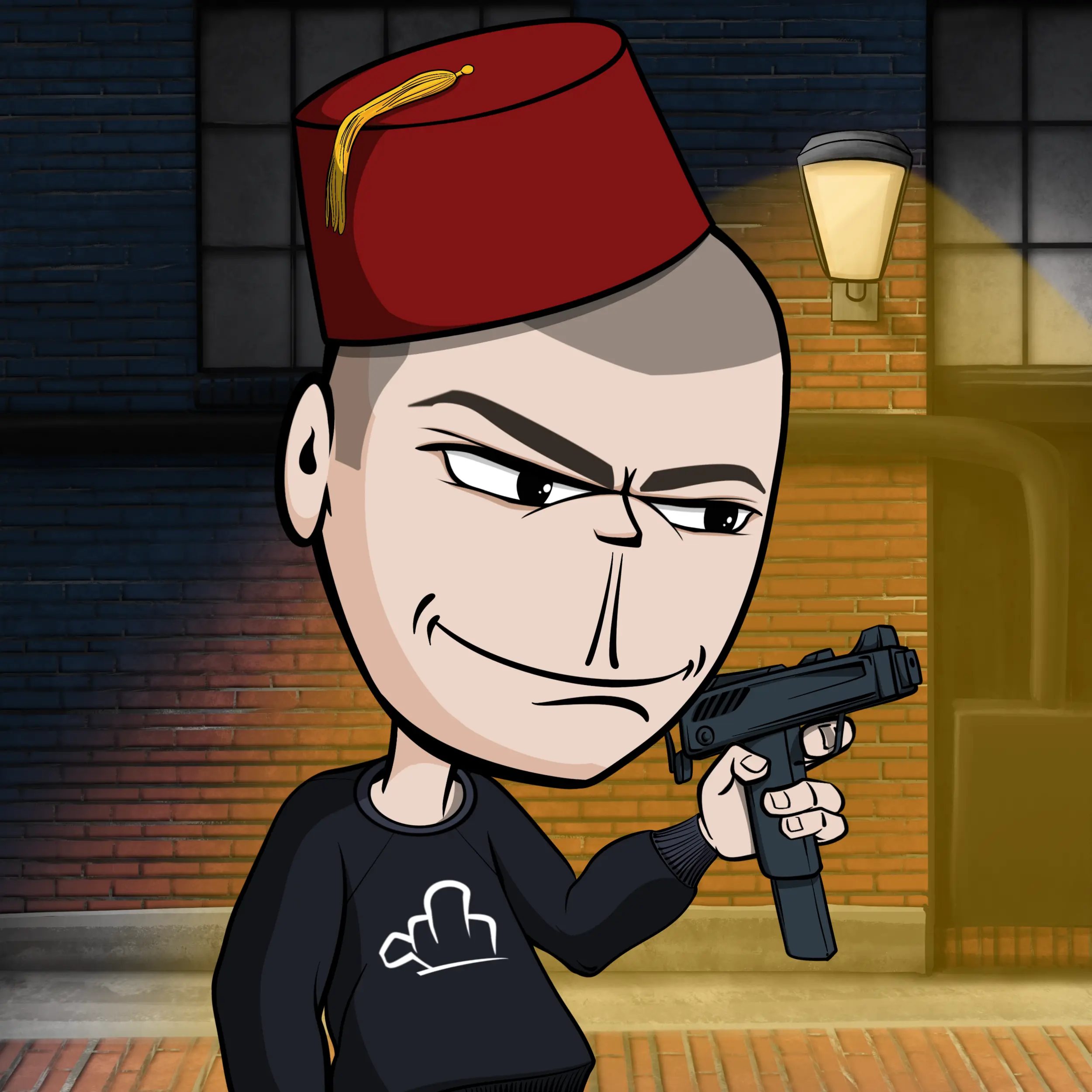 CoolCockGangs #635 NFT on Algorand