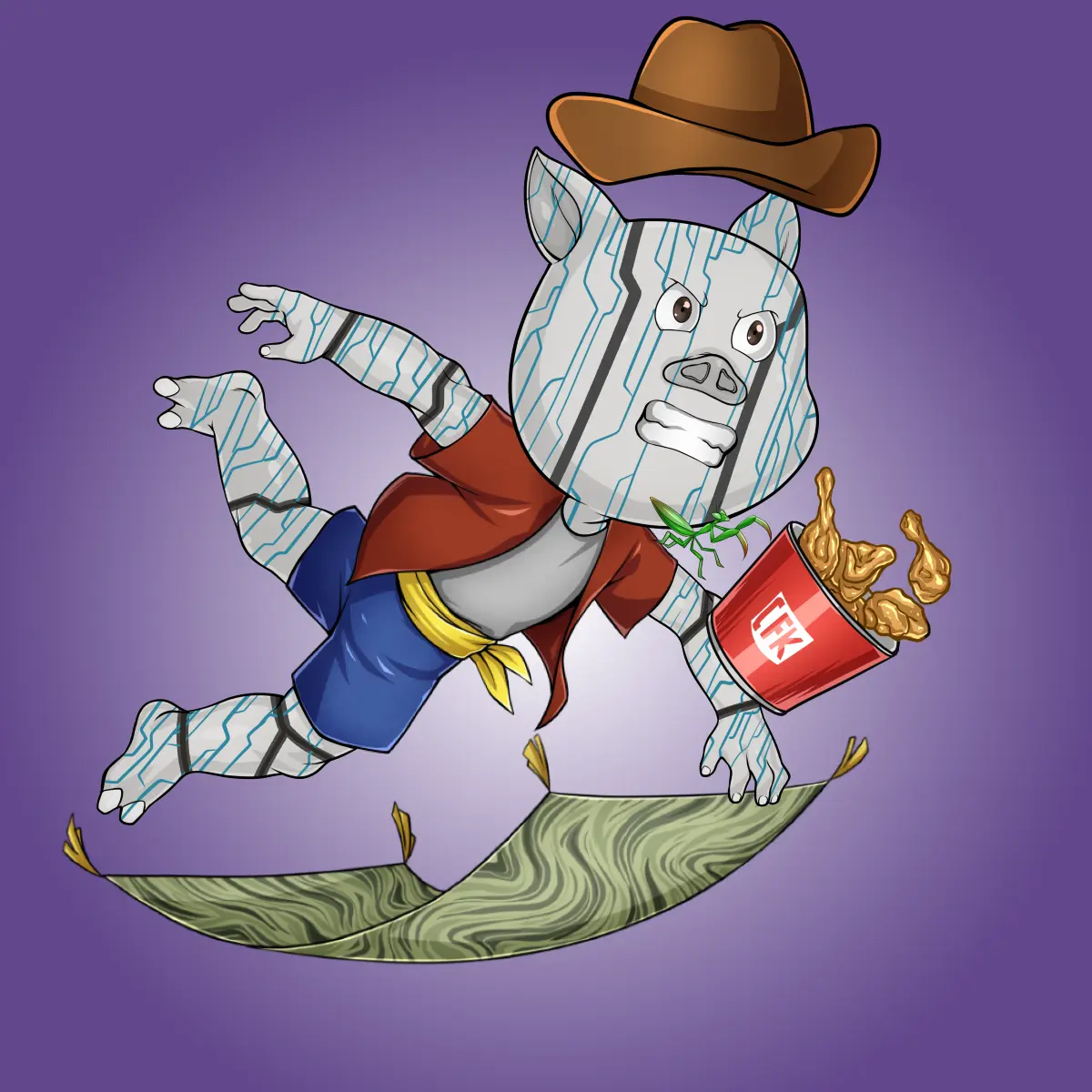 Rug Friends  #6589 NFT on Algorand