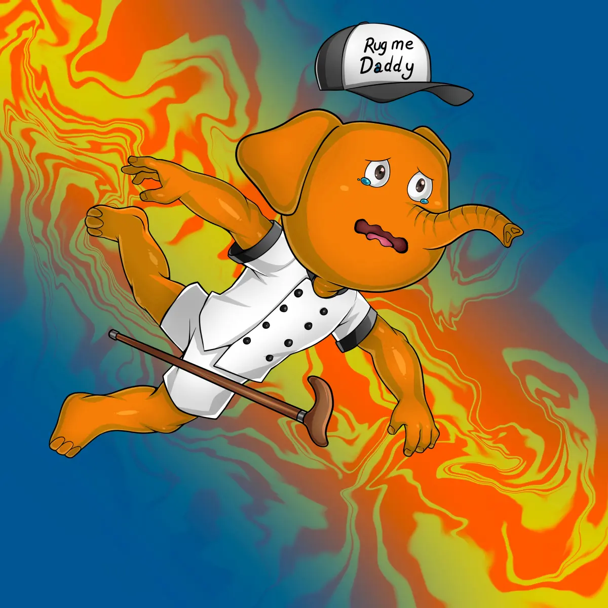 Rug Friends  #3616 NFT on Algorand