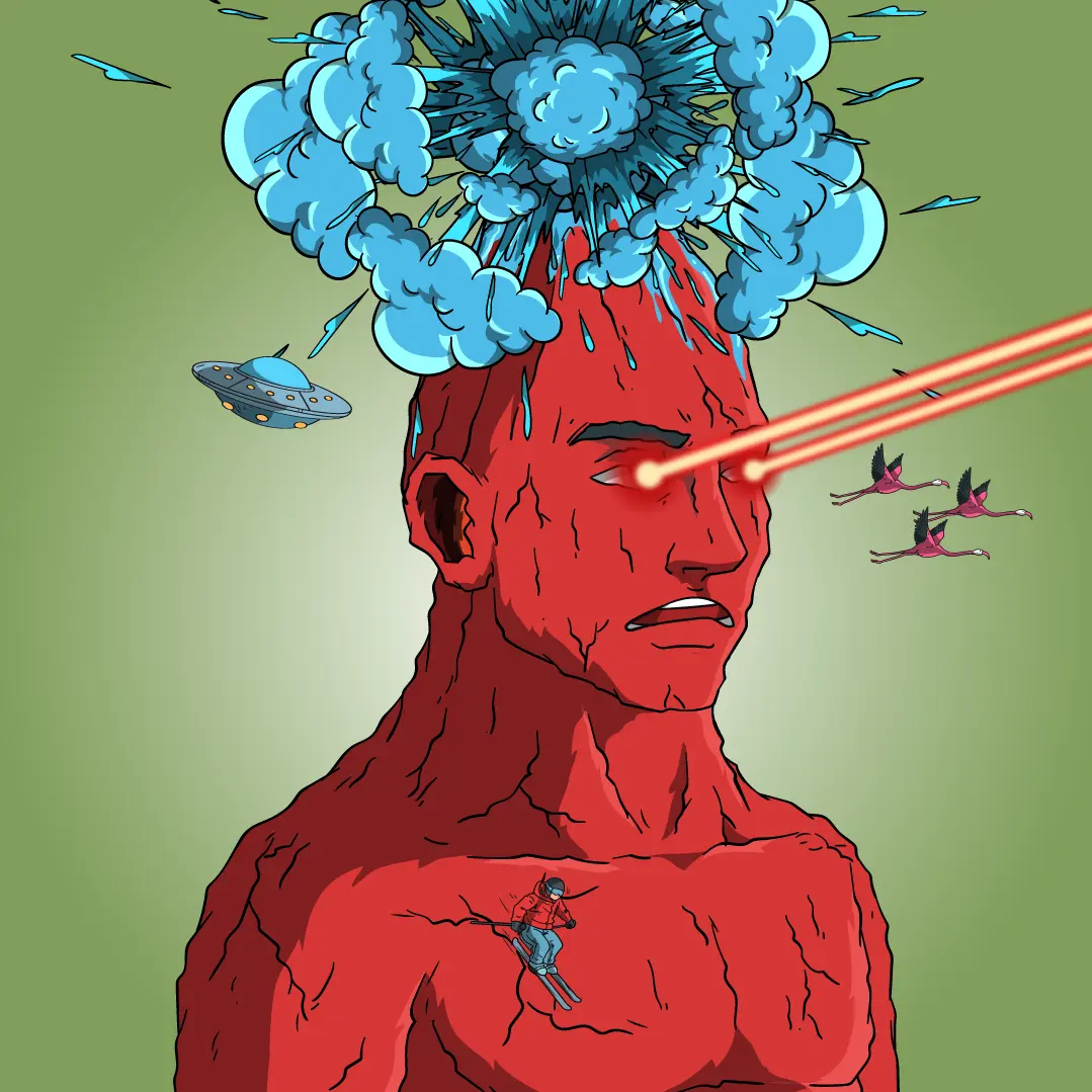 Volcano Boyz #808 NFT on Algorand