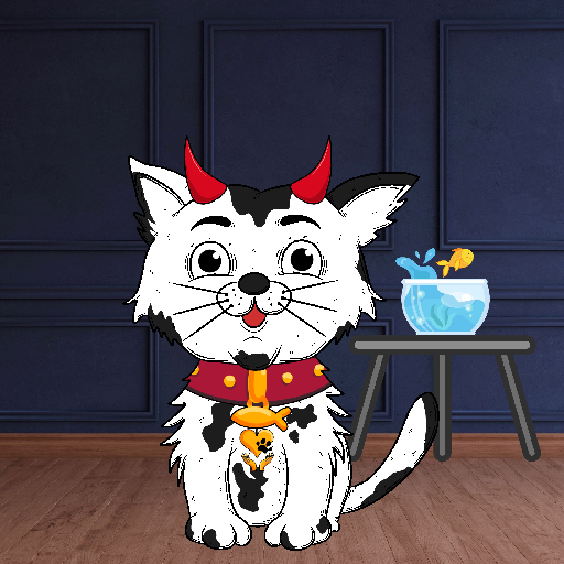 Happy Hoomens Cat#0581 NFT on Algorand