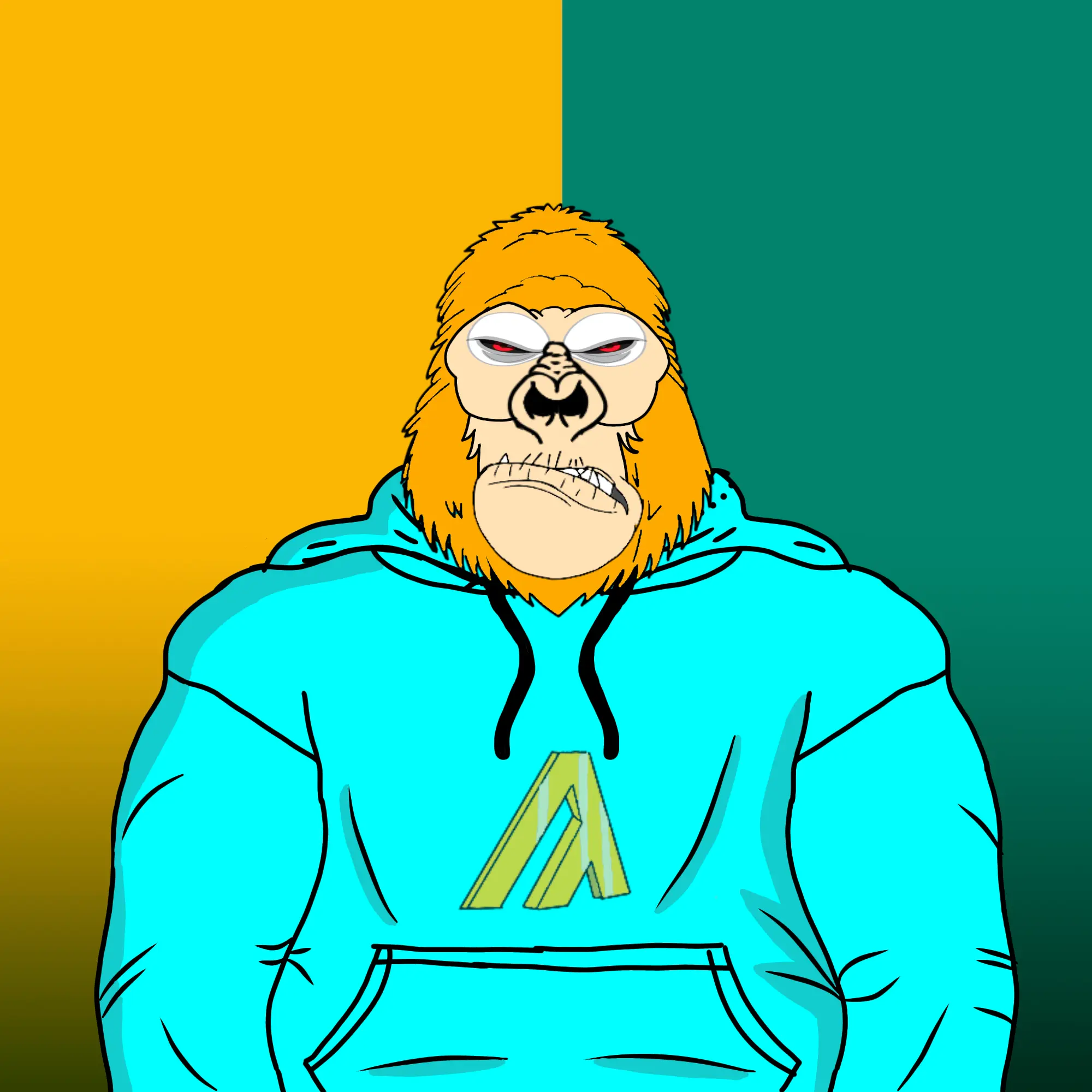 AL GORILLA #117 NFT on Algorand