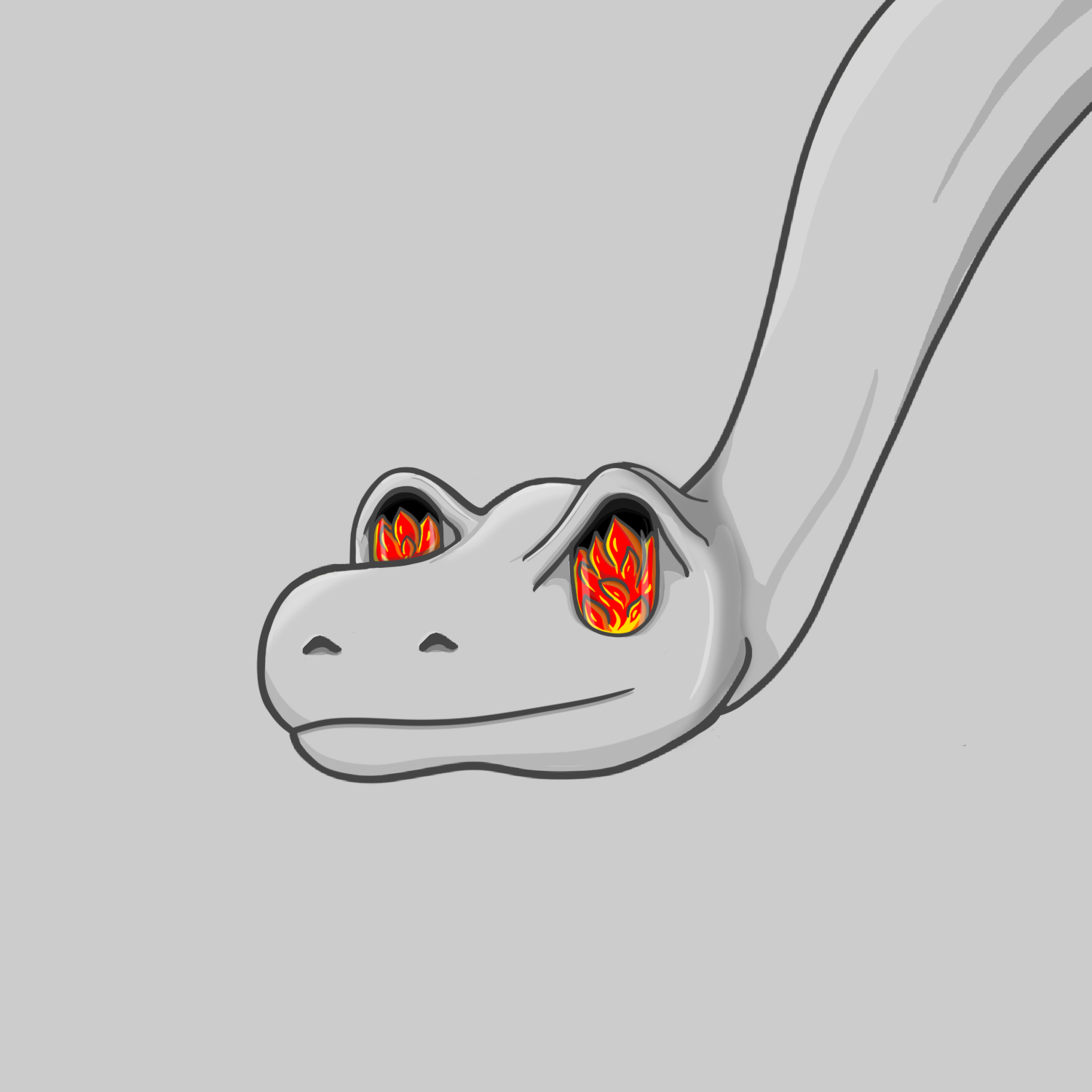 Fire Eyes Trait NFT on Algorand