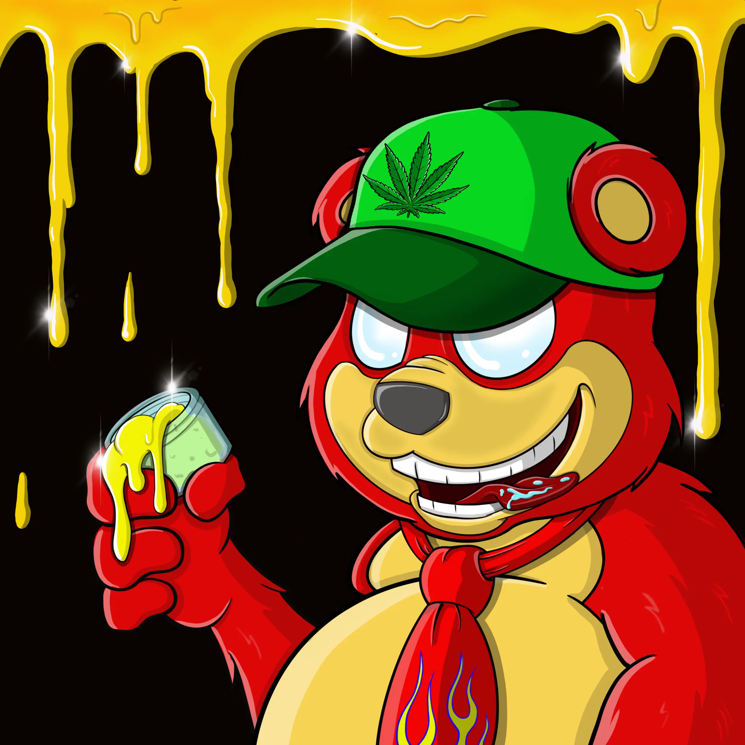 Burnin Bears #1820 NFT on Algorand