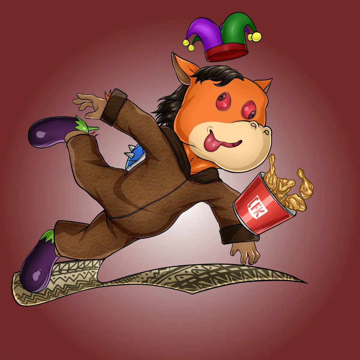 Rug Friends  #6419 NFT on Algorand