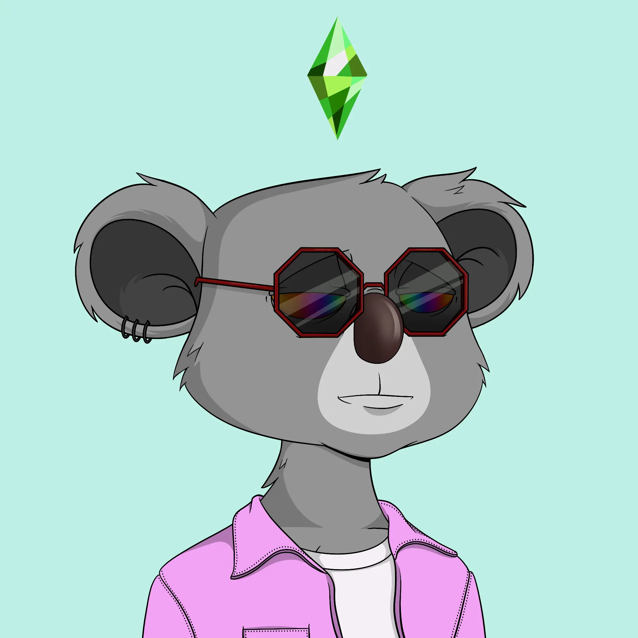 Bad Koala Society #970 NFT on Algorand