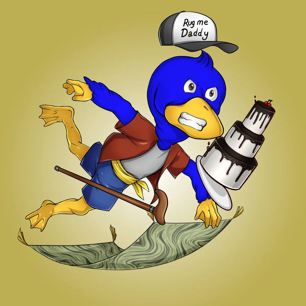 Rug Friends  #1264 NFT on Algorand