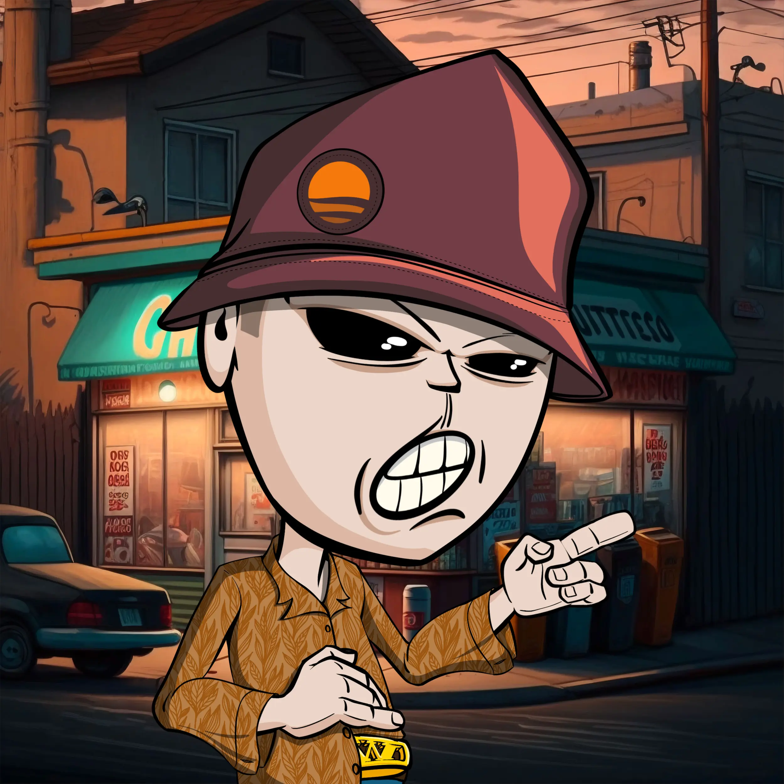 CoolCockGangs #861 NFT on Algorand