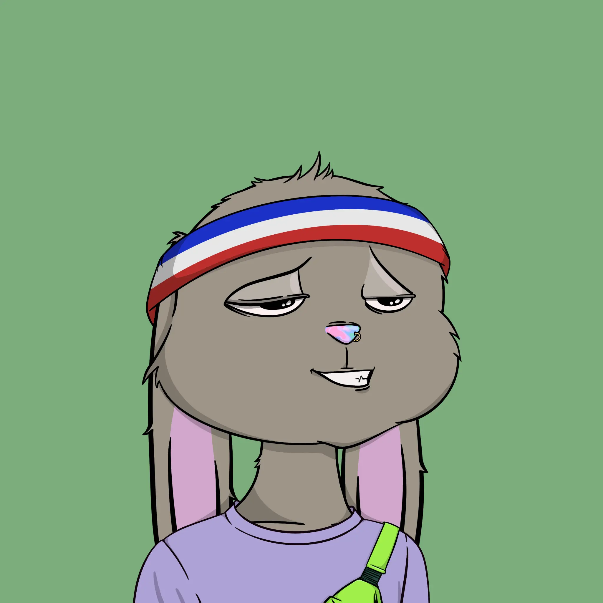 Bad Bunny Society #1079 NFT on Algorand