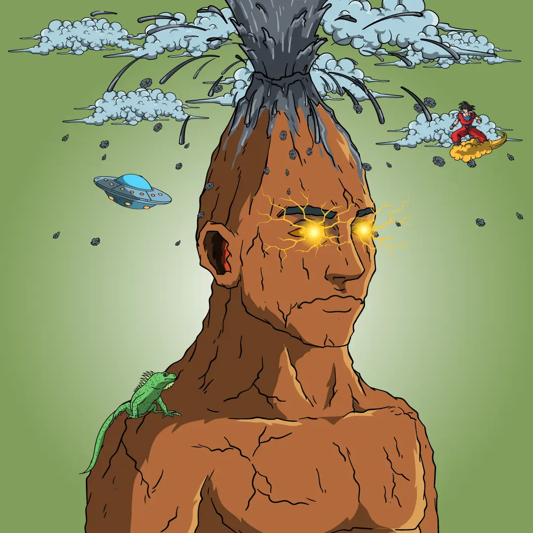 Volcano Boyz #1324 NFT on Algorand