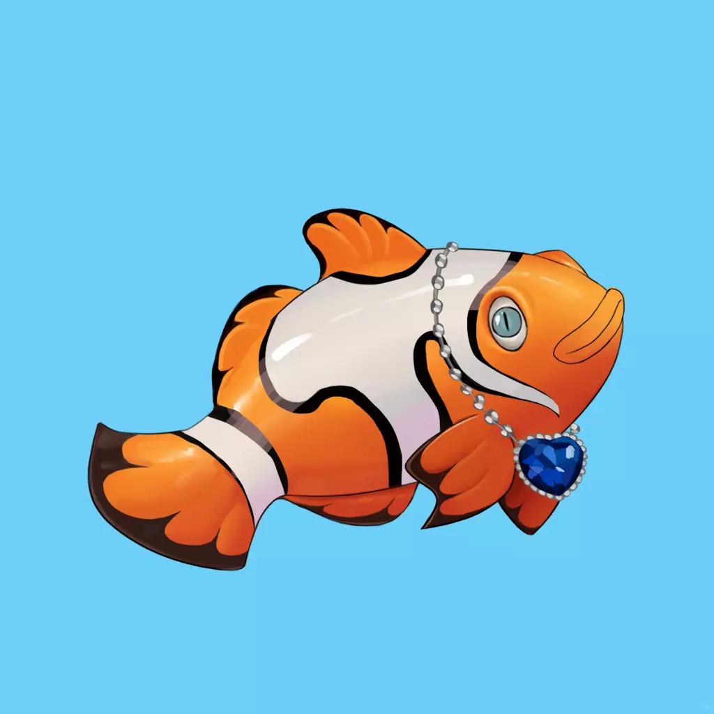 Clown Fish #252 NFT on Algorand