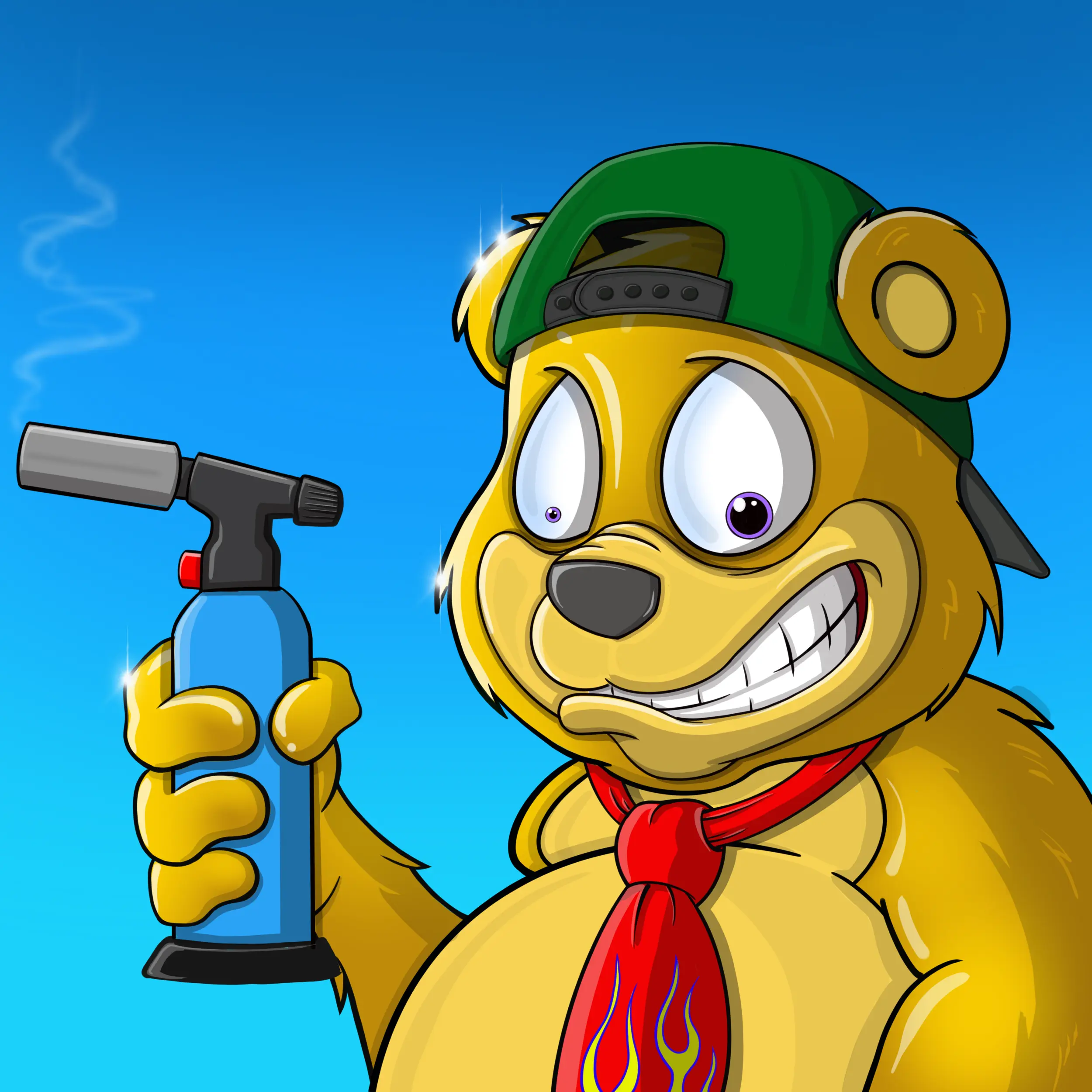 Burnin Bears #1627 NFT on Algorand