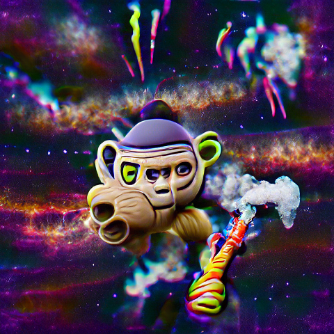 The Monkey AI-sland (Primal)#13 NFT on Algorand