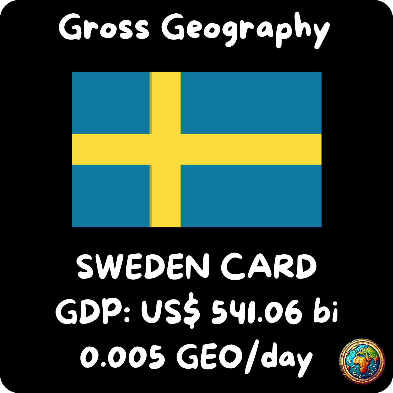 Sweden Card NFT on Algorand