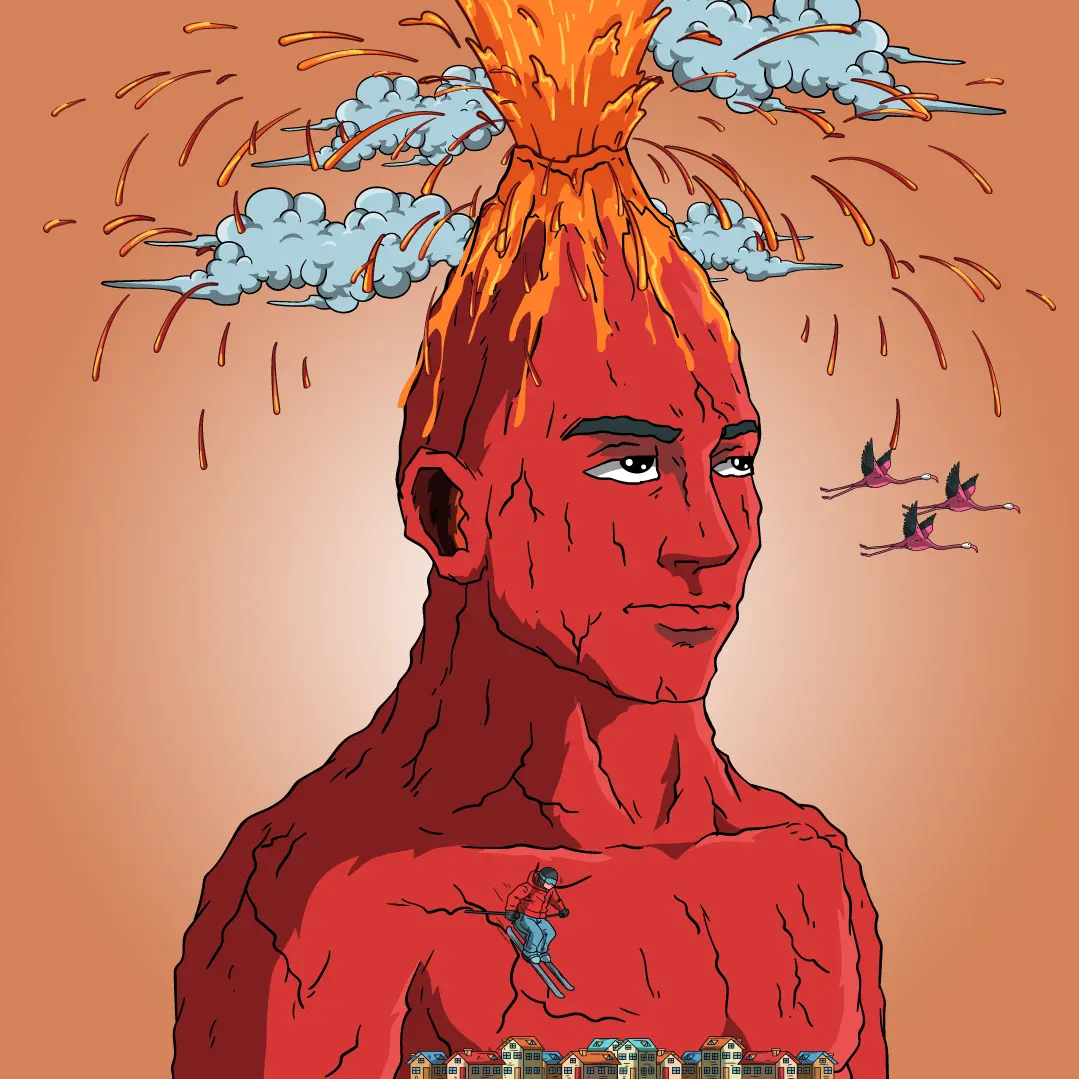 Volcano Boyz #1198 NFT on Algorand