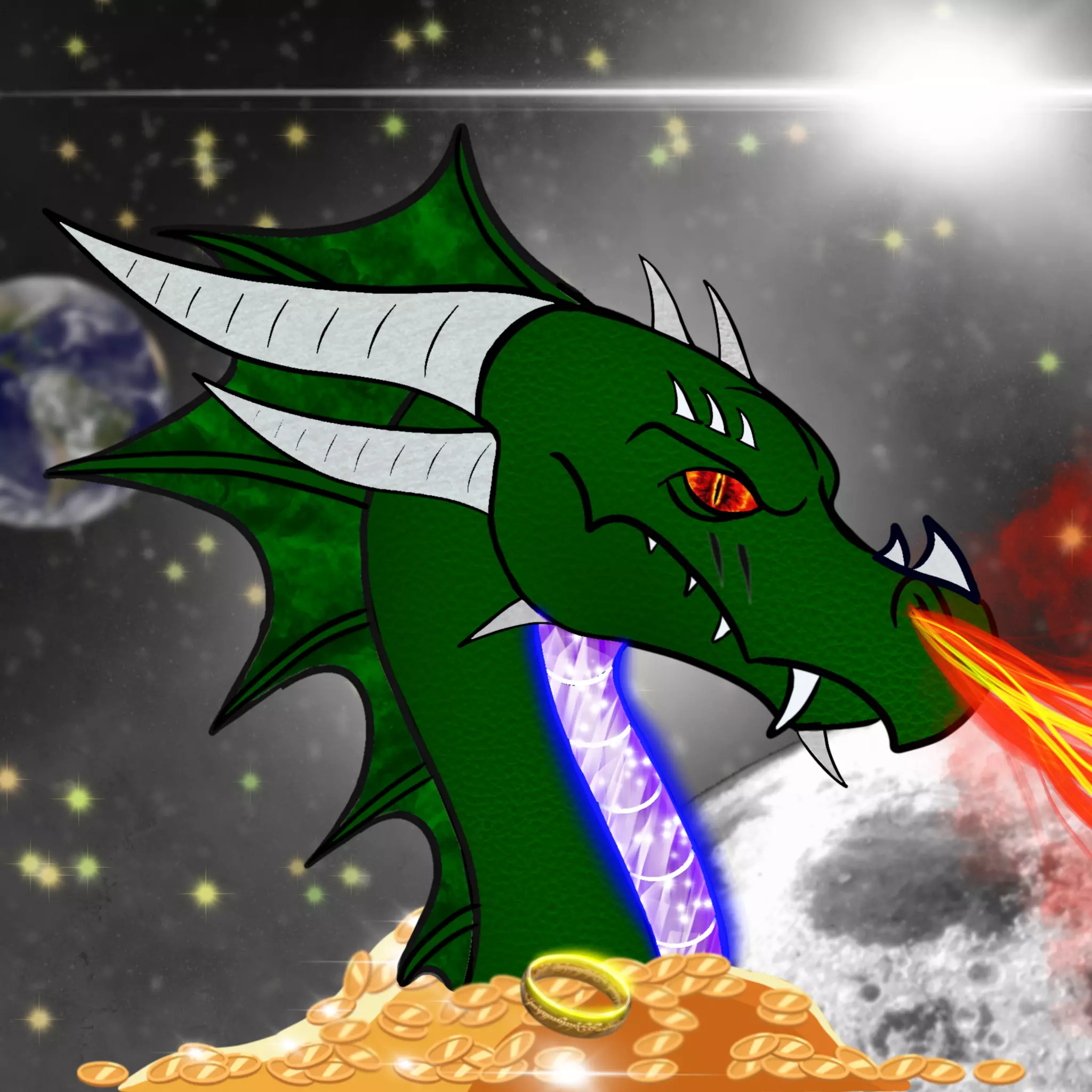 DeFi Dragons #4 NFT on Algorand