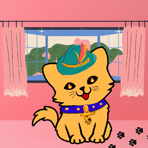 Happy Hoomens Cat#0546 NFT on Algorand