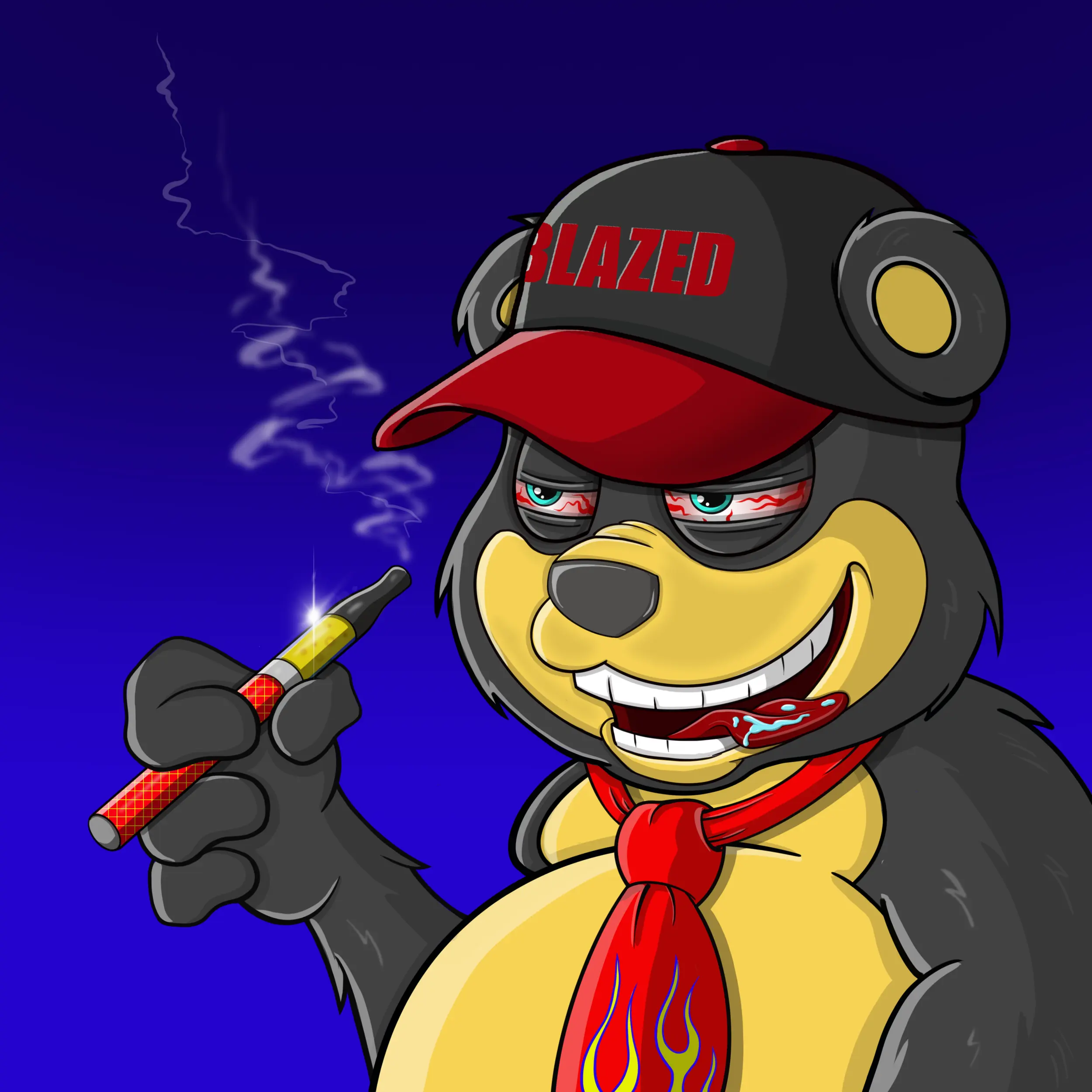 Burnin Bears #287 NFT on Algorand