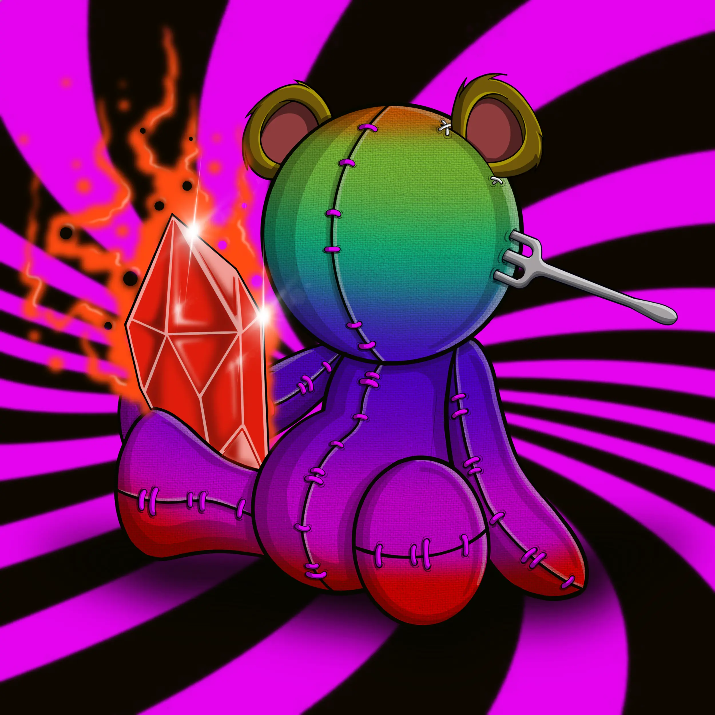 Trippy Stitch #944 NFT on Algorand