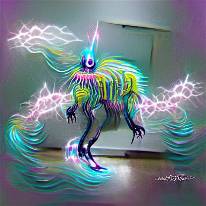 Electrical Creature #9 ι