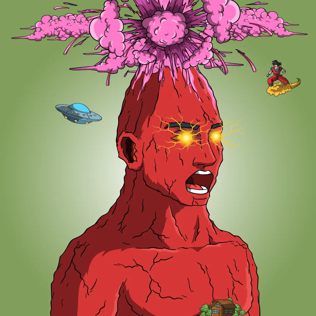 Volcano Boyz #1075 NFT on Algorand