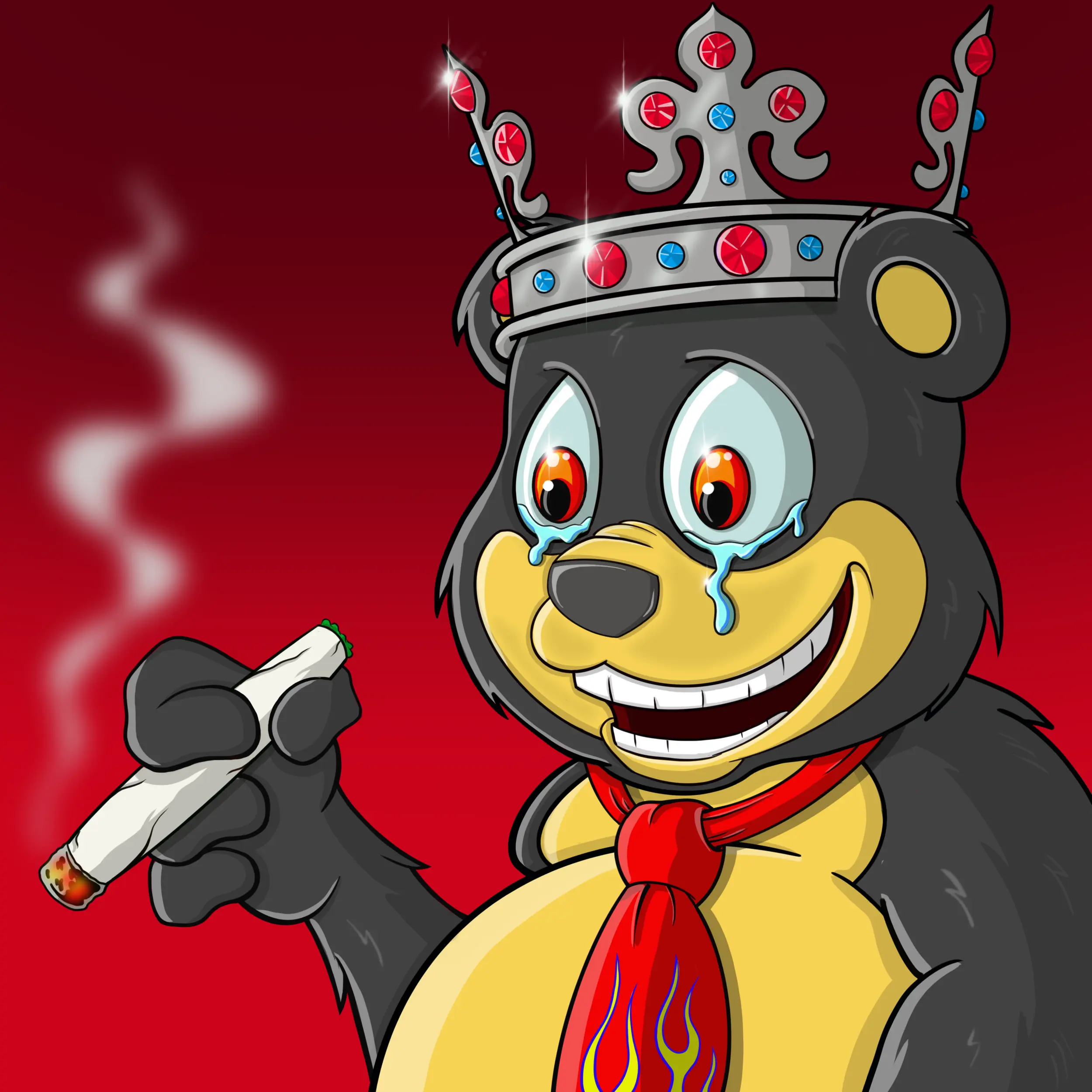 Burnin Bears #808 NFT on Algorand