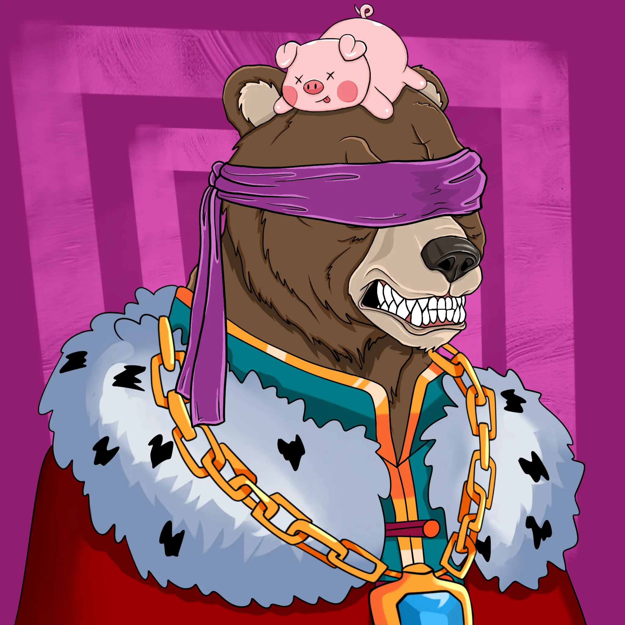 Mad Bears #2145 NFT on Algorand