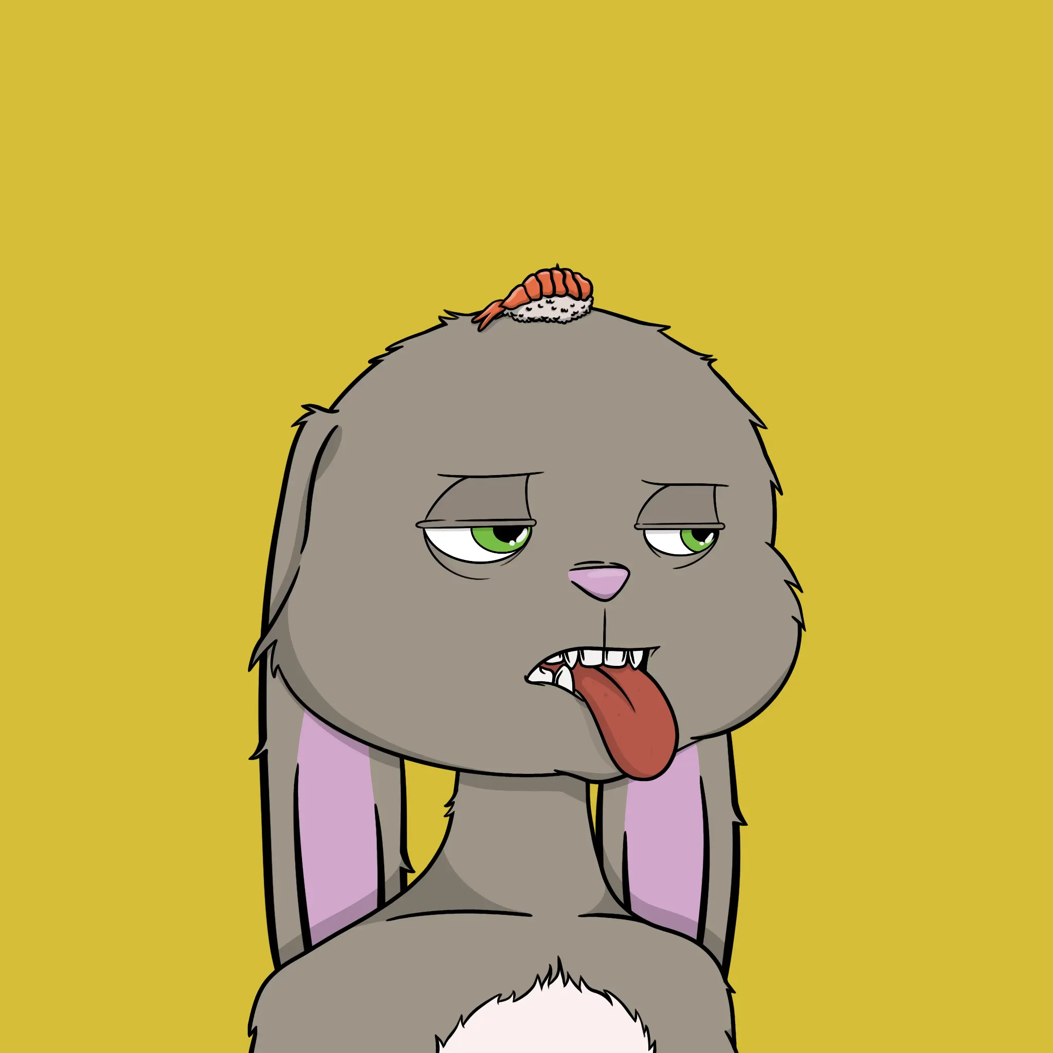 Bad Bunny Society #222 NFT on Algorand