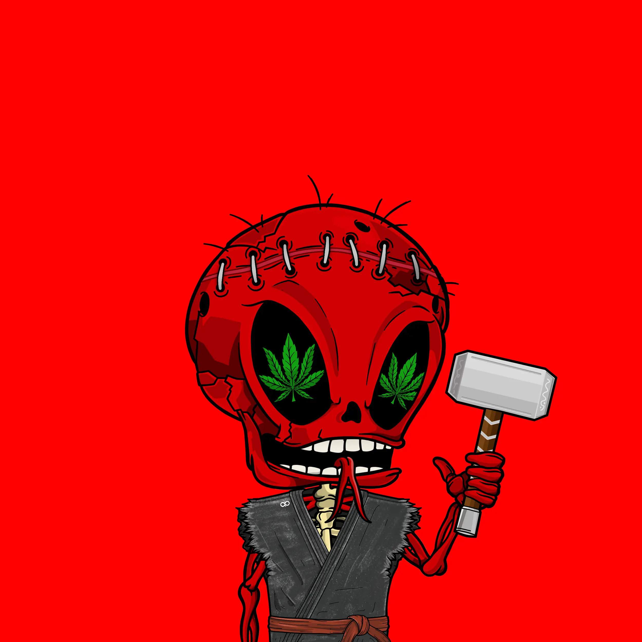 BoneBuddies #140 NFT on Algorand