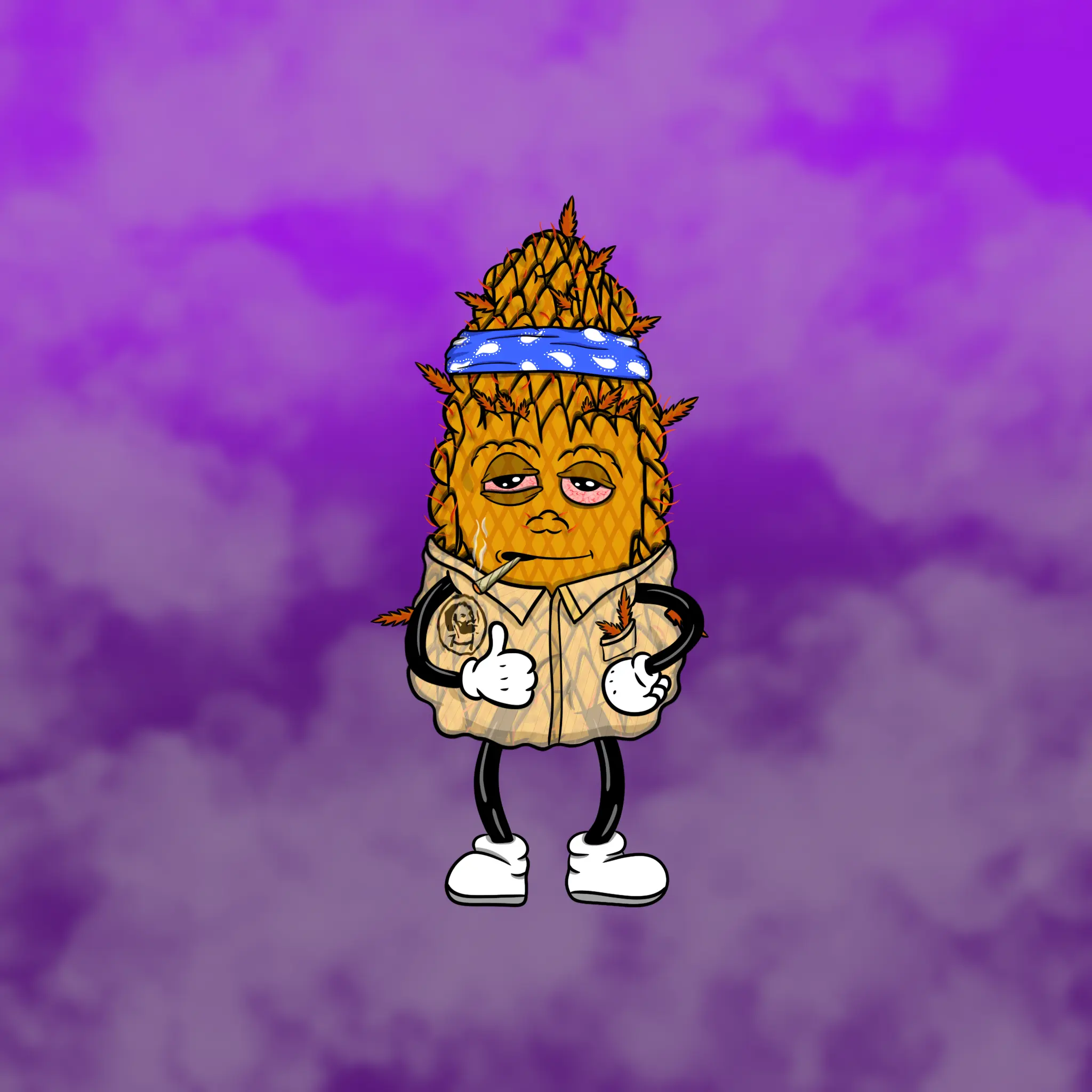 Blazing Budz #642 NFT on Algorand