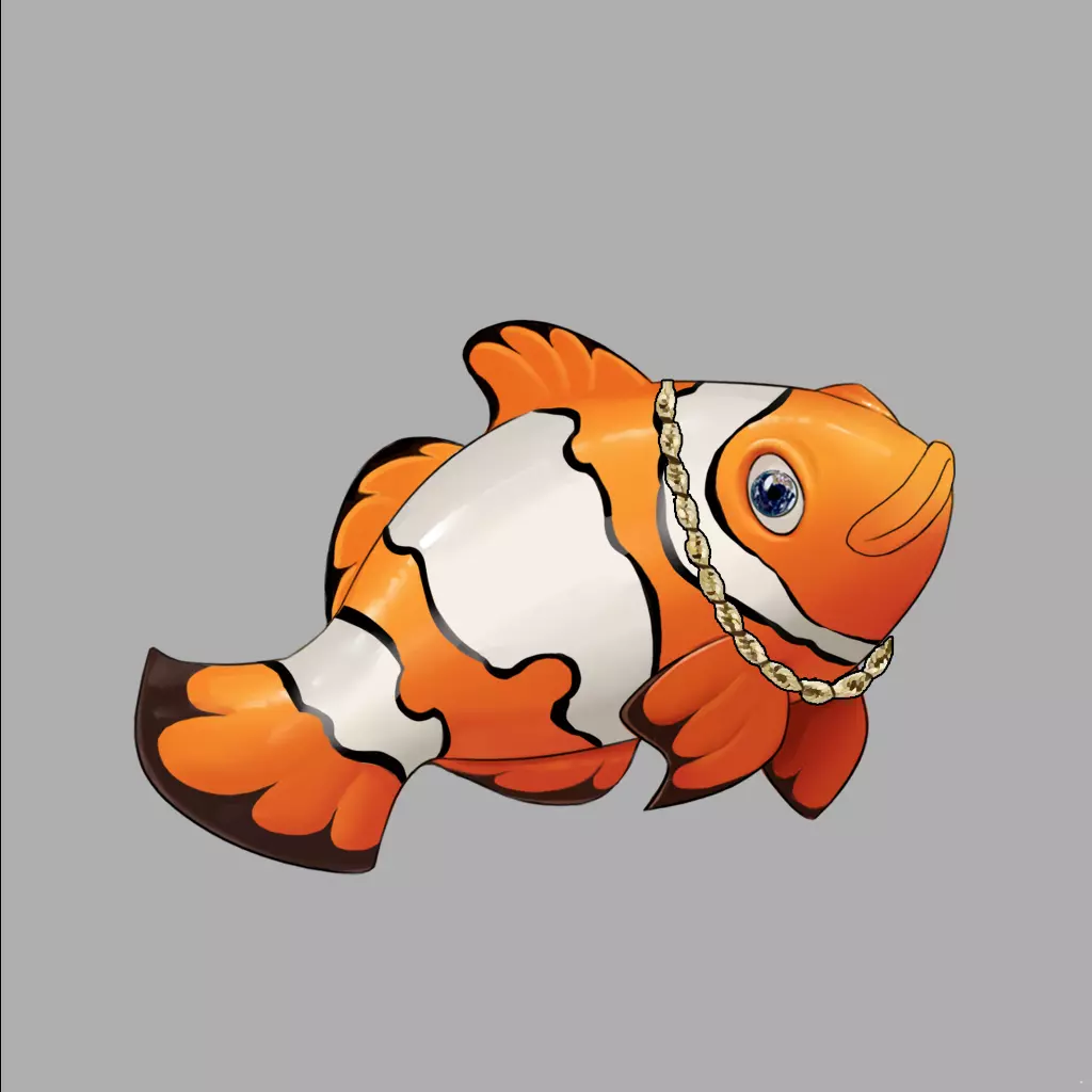 Clown Fish #218 NFT on Algorand