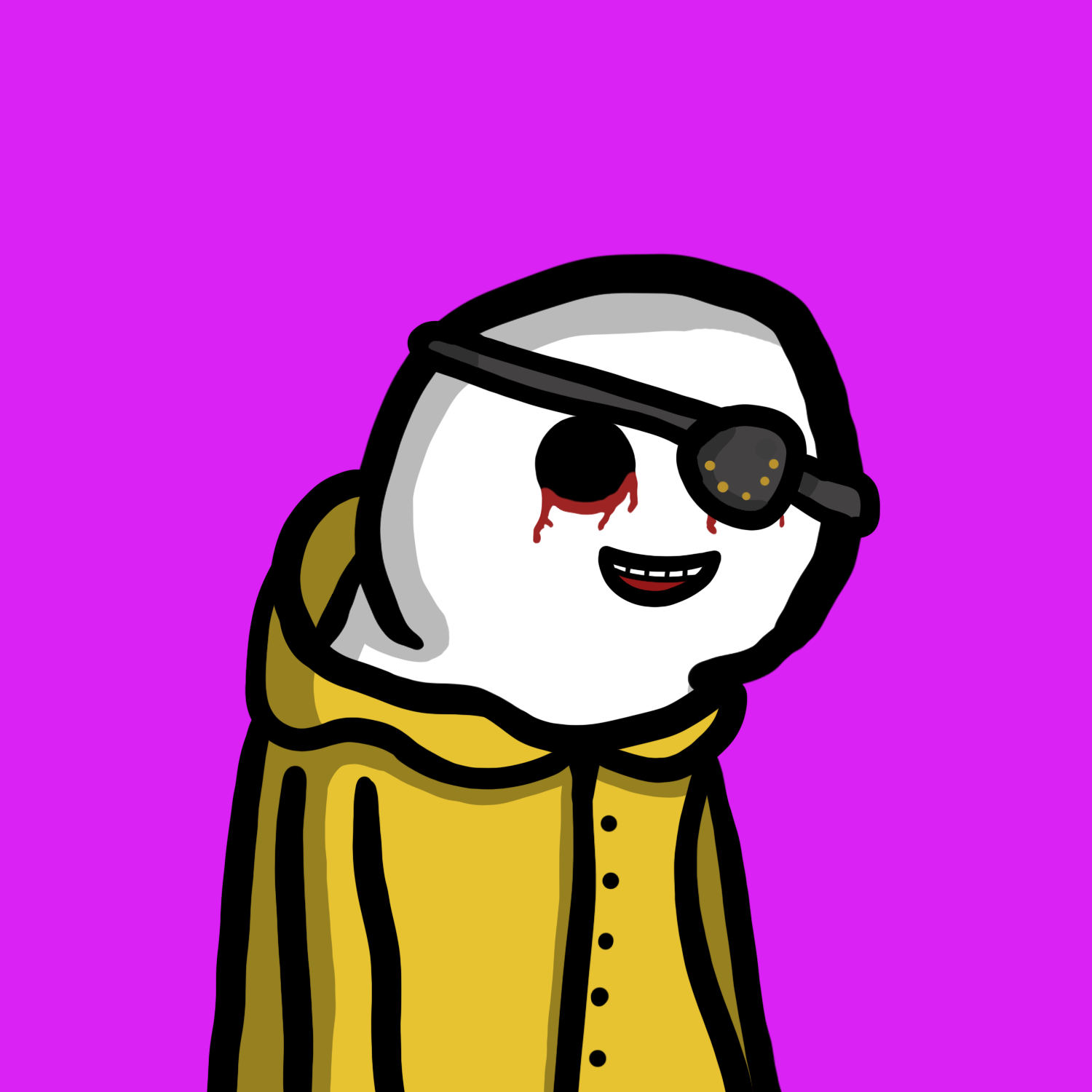Happy Ghosteez #825 NFT on Algorand