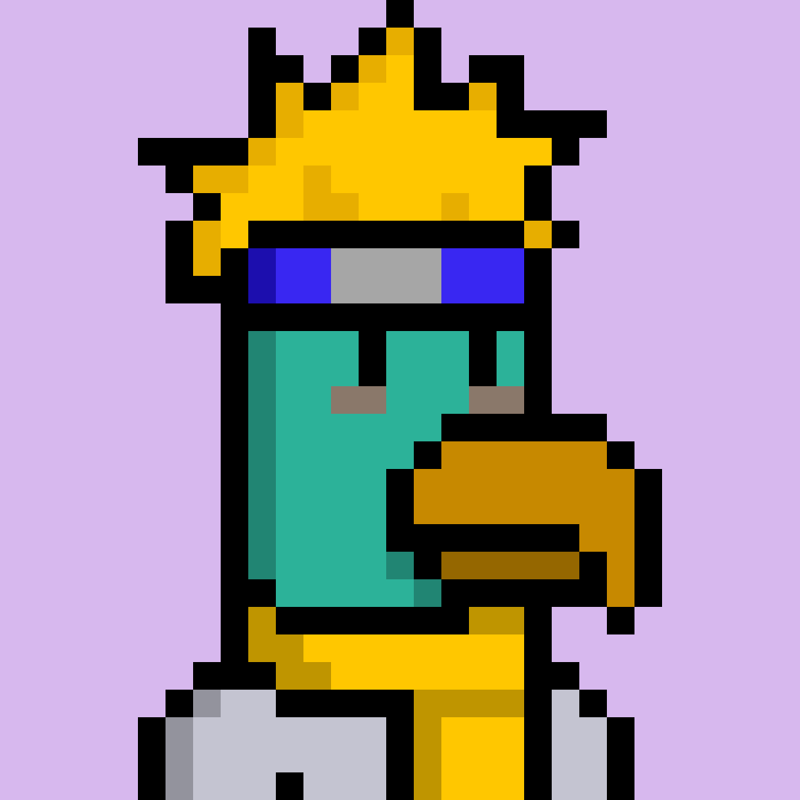 Pixel Parrot 370 NFT on Algorand