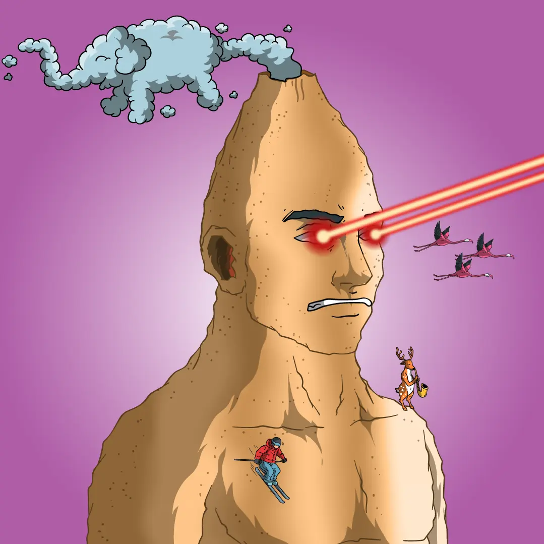 Volcano Boyz #1213 NFT on Algorand