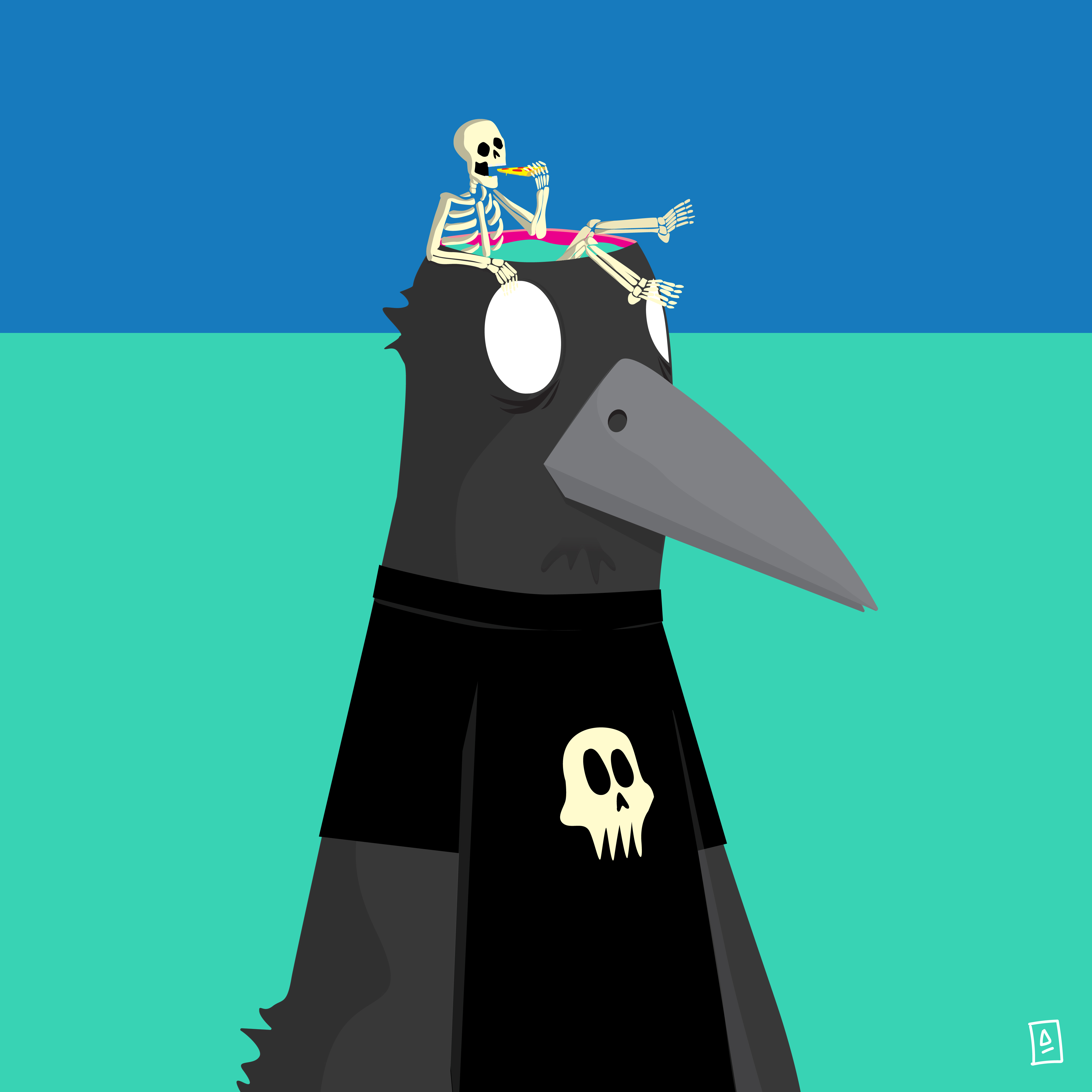 Corvus #323 NFT on Algorand
