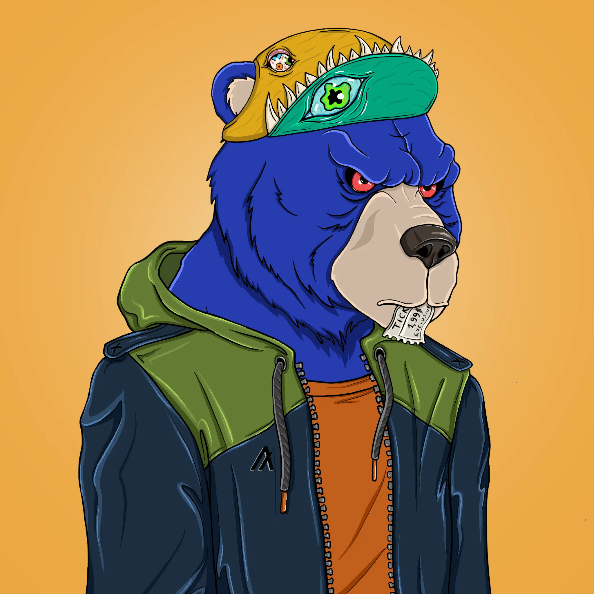 Mad Bears #1024 NFT on Algorand