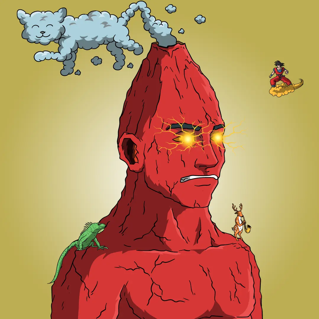 Volcano Boyz #755 NFT on Algorand