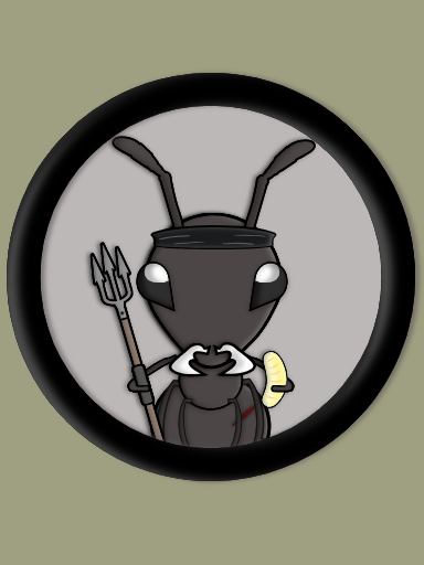 Black Garden Ant Queen #115