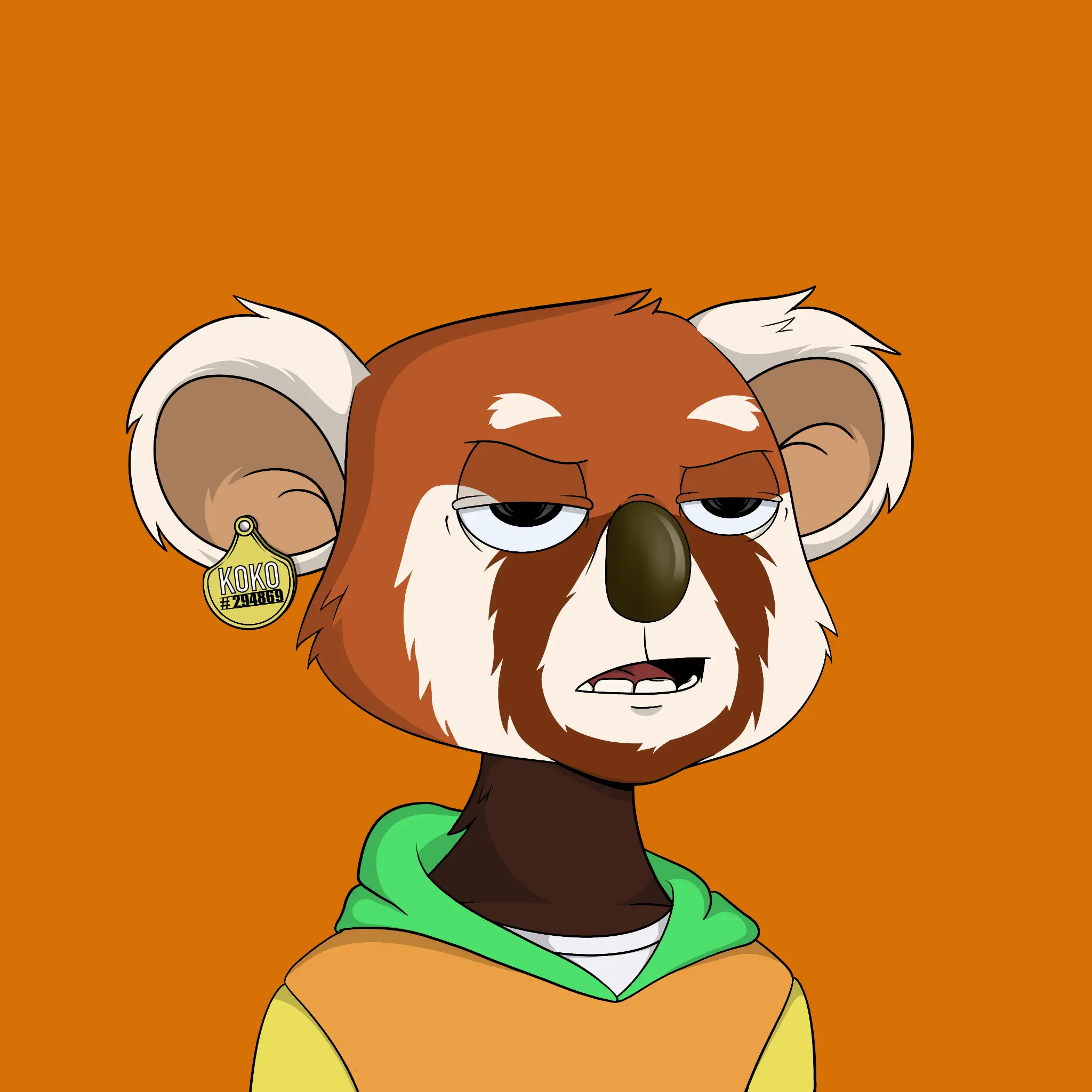 Bad Koala Society #2497 NFT on Algorand