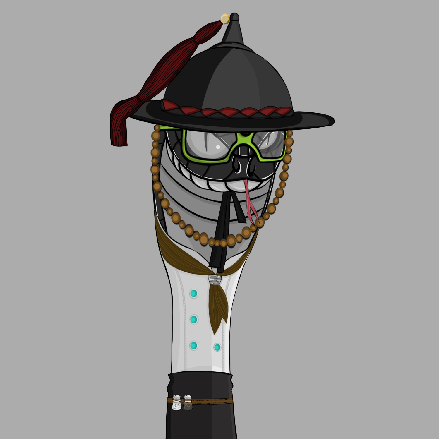 The Snake Cartel #117 NFT on Algorand
