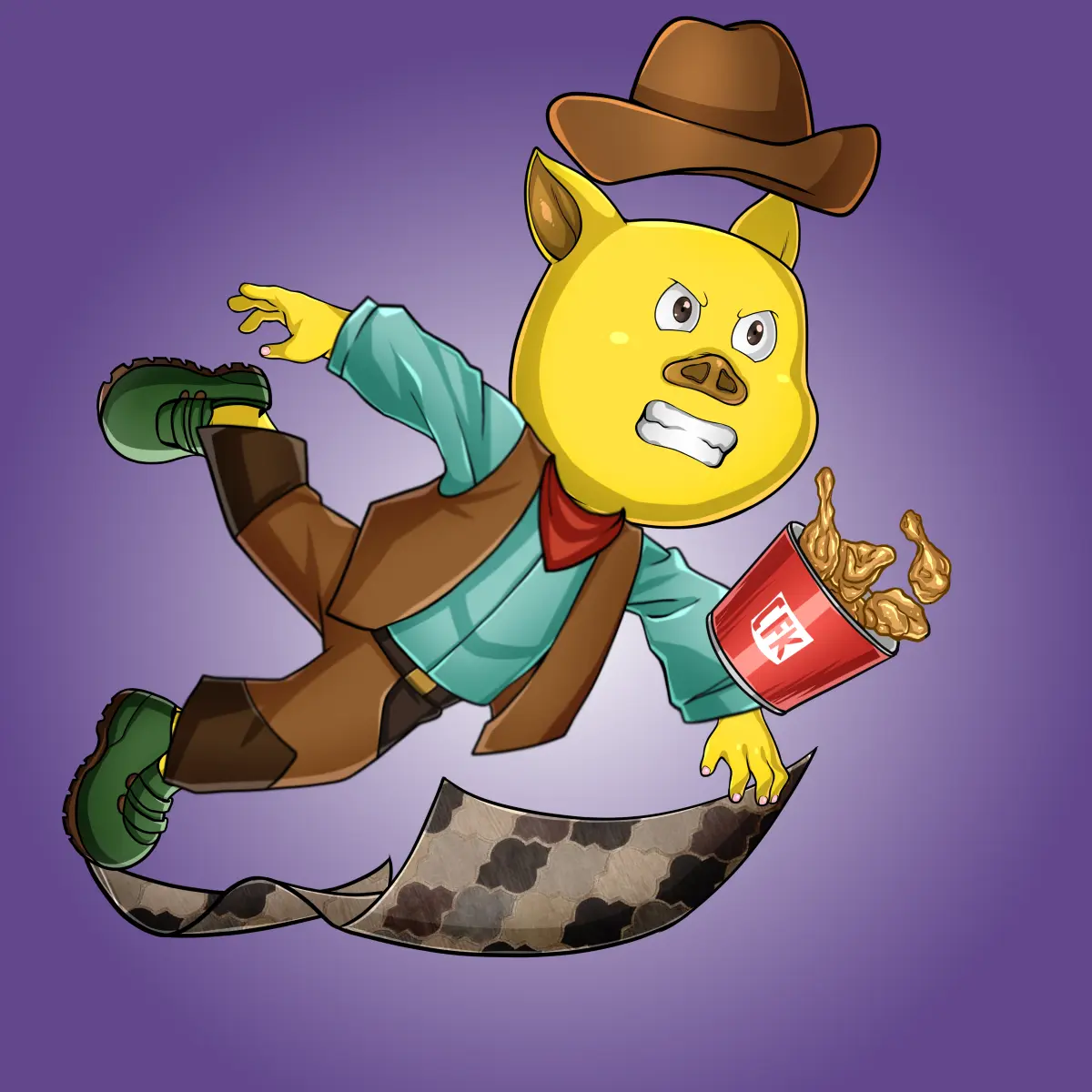 Rug Friends  #3090 NFT on Algorand