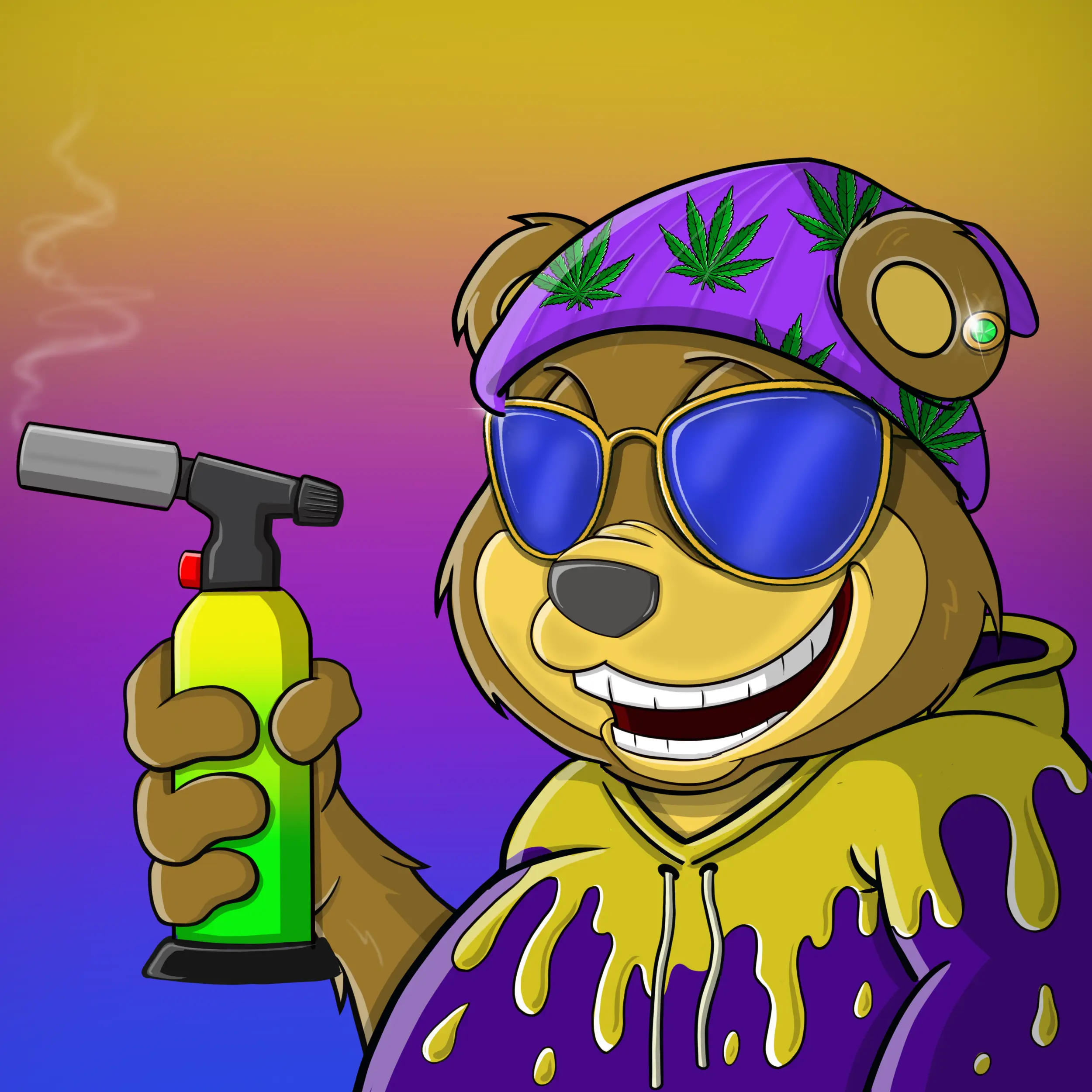 Burnin Bears #602 NFT on Algorand