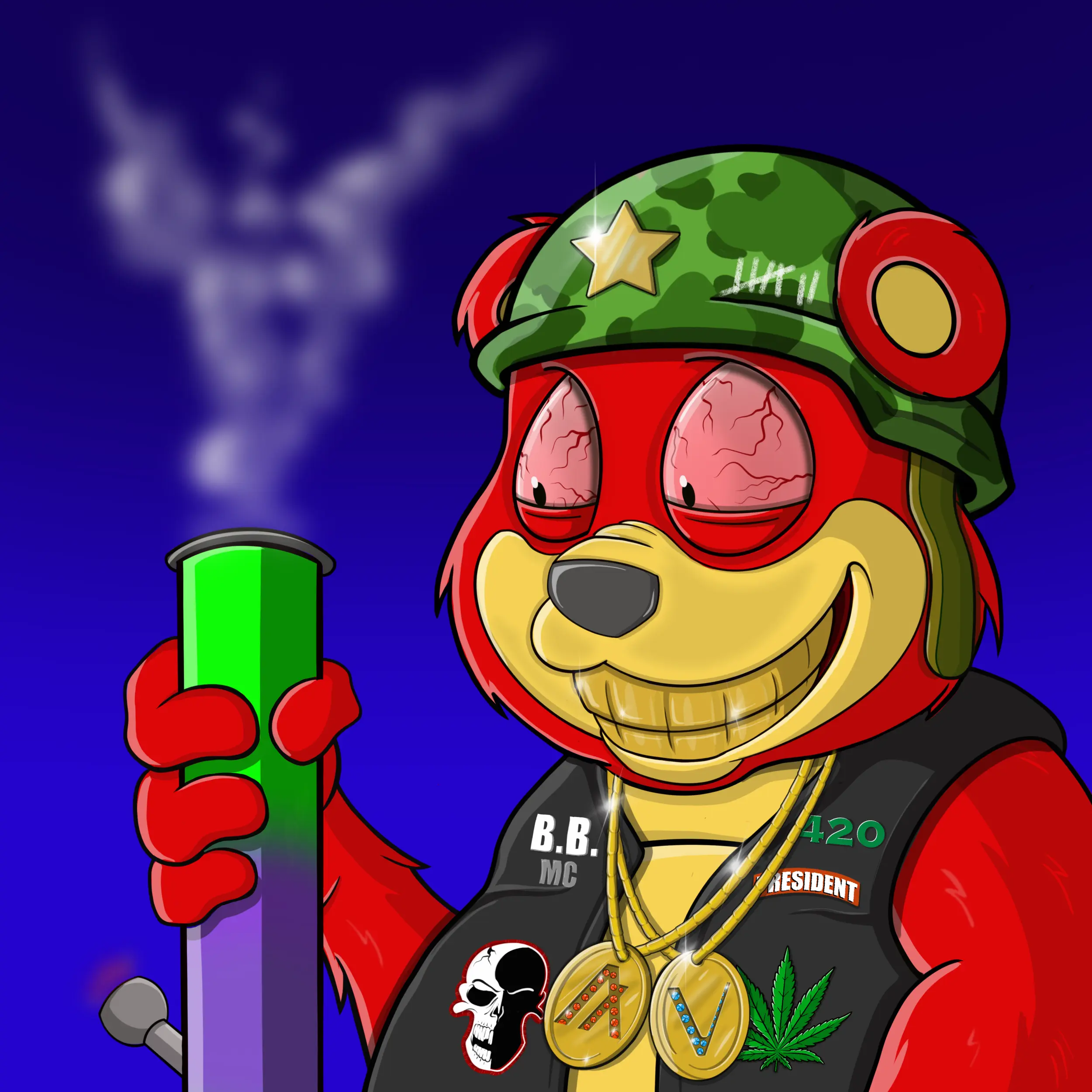 Burnin Bears #579 NFT on Algorand