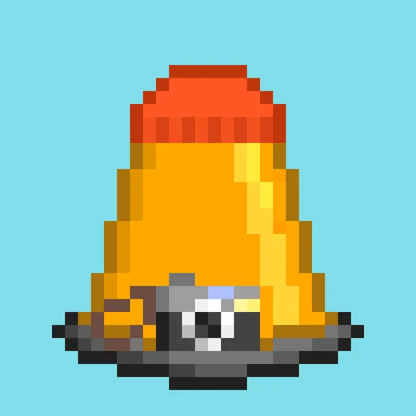 An image of 8-Bit Cones #500